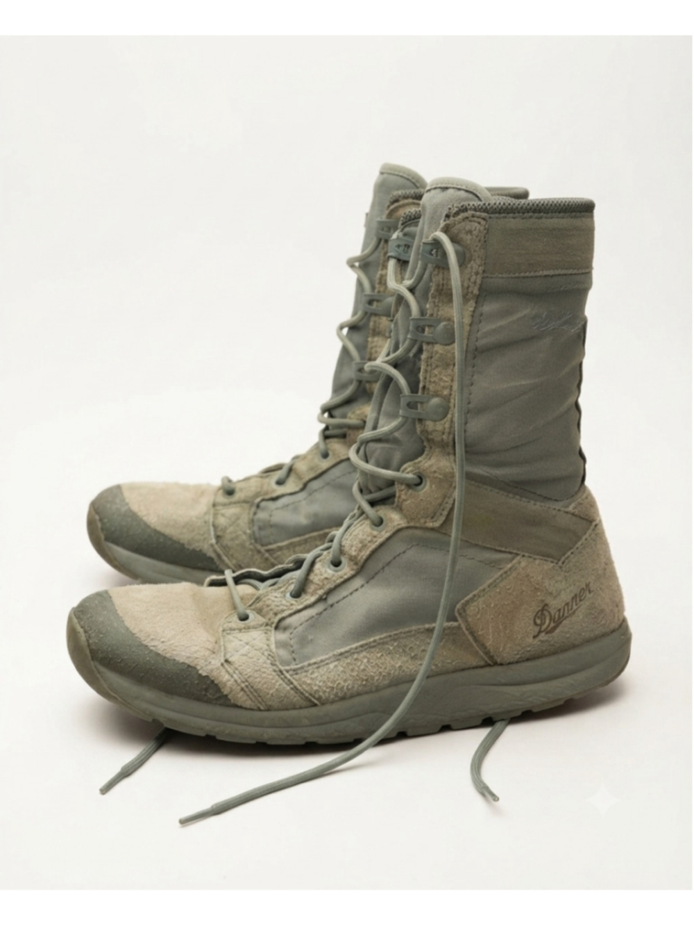 Danner Tachyon 8" Leather
Nylon Soft Toe Combat Boots
Coyote Size 8.5/ Wmn sz 10